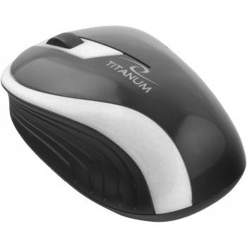 TITANUM Wireless Optical Mouse 3D TM113S BUTTERFLY| 2.4 GHz | 1000 DPI | Argint TM113S - 5901299904695