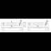 Contact magnetic aplicabil NC pentru usi de metal Yli 5C-58 