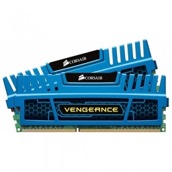 Memorie RAM Corsair Kit 2x4GB DDR3 2400MHz CL10 Radiator Vengeance Blue CMZ8GX3M2A2400C10