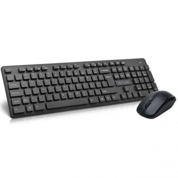 Kit Tastatura + Mouse Wired Delux, KA150+M136, USB, neagru, mouse optic