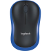 Mouse Wireless Logitech M185 Optic 3 Butoane 1000 DPI USB Blue 910-002239