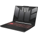 Laptop ASUS Gaming 15.6'' TUF A15 FA507NUR, FHD 144Hz, Procesor AMD Ryzen 7 7435HS (16M Cache, up to 4.5 GHz), 16GB DDR5, 512GB SSD, GeForce RTX 4050 6GB, No OS, Mecha Gray FA507NUR-LP003