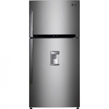 Frigider LG GT9180AVBW cu 2 usi 639l A+ 1 Compartiment congelator 2 rafturi frigider inox
