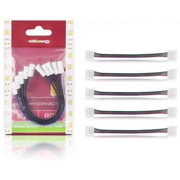 Whitenergy conector pt benzi LED (5 buc) 09801
