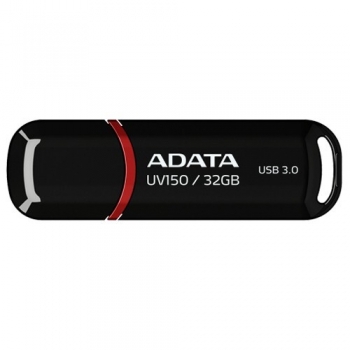 Memorie USB ADATA DashDrive Value UV150 32GB USB 3.0 Black AUV150-32G-RBK