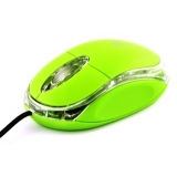 Mouse Optic Esperanza Titanum Raptor TM102, USB, 1000 DPI, verde, TM102G - 5901299901649