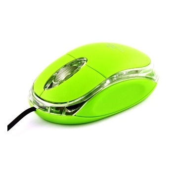 Mouse Optic Esperanza Titanum Raptor TM102, USB, 1000 DPI, verde, TM102G - 5901299901649