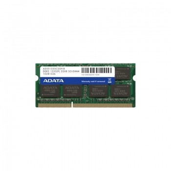 Memorie RAM Laptop SO-DIMM A-Data 2GB DDR3 1333MHz CL9 AD3S1333C2G9-R