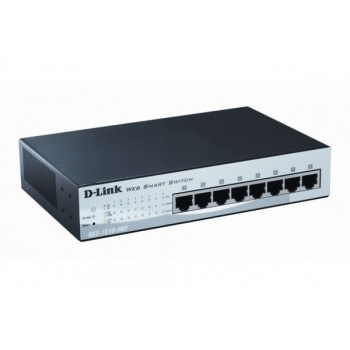 Switch PoE D-Link DES-1210-08P 8xRJ-45 10/100Mbps PoE