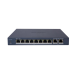 Switch 8 porturi Gigabit, Hikvision 8 gigabit PoE DS-3E1510P-EI/M