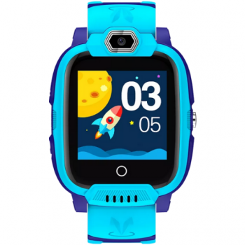 Smartwatch pentru copii Canyon Jondy KW-44, 1.44inch, Curea Silicon, Blue CNE-KW44BL