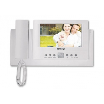 Post de interior Videointerfon Commax CAV-72B Monitor color Unitate memorie 128 imagini Se pot conecta maxim 4 telefoane