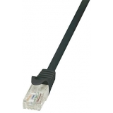 LOGILINK - Patchcord Cat.6 U/UTP EconLine 0,25m black [C5208756]