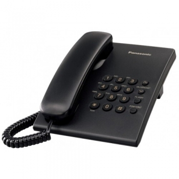 Telefon analogic Panasonic KX-TS500RMB negru
