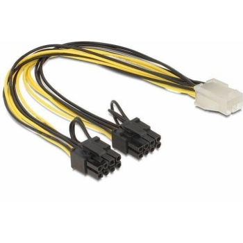 Cablu Delock PCI Express 6 pin la 2x8pin 83433