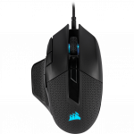 CORSAIR CH-9306011-EU Corsair NIGHTSWORD RGB Gaming Mouse, Black, 18000 DPI, Optical