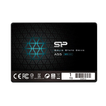 SILICONPOW SP001TBSS3A55S25 Silicon Power SSD Ace A55 1TB 2.5, SATA III 6GB/s, 560/530 MB/s, 3D NAND