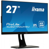 IIYAMA XUB2792UHSU-B1 Monitor Iiyama XUB2792UHSU-B1 27, 4K UHD, panel IPS, DVI/HDMI/DP, speakers