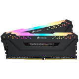 CORSAIR CMW32GX4M2A2666C16 Corsair Vengeance RGB PRO DDR4 32GB (2x16GB) 2666MHz CL16 1.35V XMP 2.0 Black