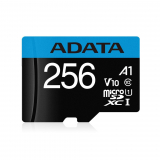 ADATA AUSDX256GUICL10A1-RA1 ADATA 256GB Premier MicroSDHC, R/W up to 100/25 MB/s, cu adaptor