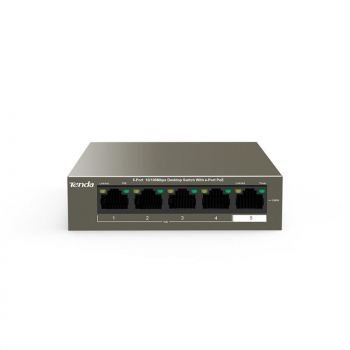 Tenda TEF1105P-4-63W 5-port FastEthernet Switch 10/100Mbps 4 X PoE