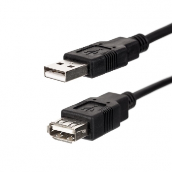 Netrack AM/AF USB CABLE 0.25M BLACK