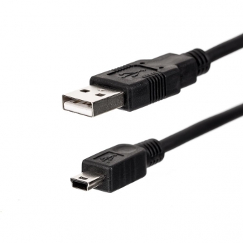 Netrack AM/MINI USB CABLE 0.1M BLACK
