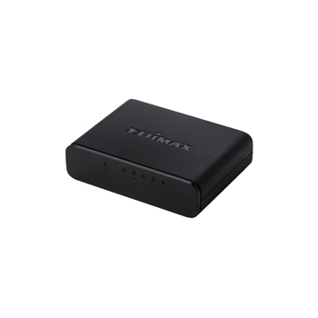 Edimax 5 Port Fast Ethernet Switch, Desktop, 10/100Mbps, black