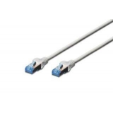 DIGITUS Premium CAT 5e FTP patch cable, Length 0,5m, Color grey