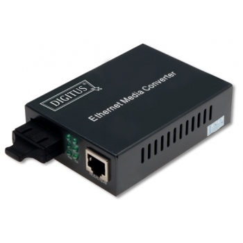 DIGITUS Fast Ethernet Media Converter, SC / RJ45
