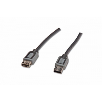 Digitus USB 2.0 extension cable, USB A, 2m