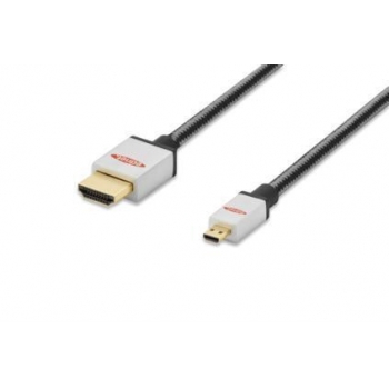 Connection cable HDMI A /HDMI D M/M 2.0 m black premium