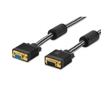 Extension cable DSUB15 /DSUB15 M/F 1,8 m black premium