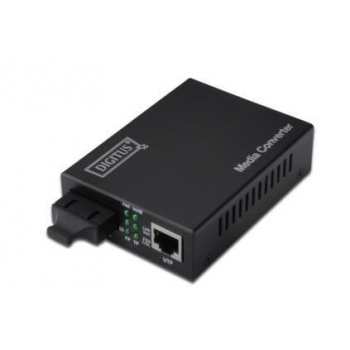 DIGITUS Gigabit Ethernet Media Converter, SC / RJ45