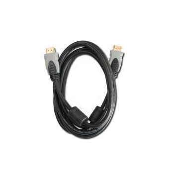 Digitus Connection cable HDMI Highspeed Ethernet 1.4, GOLD 1m, blak/grey PREMIUM