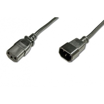 Extension cord IEC C14/IEC C13 M/F 1,2m
