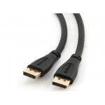 Gembird cable DISPLAYPORT V1.2 1,8M GOLD 4K Black