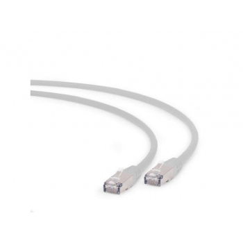 Gembird patchcord RJ45, cat. 6A,FTP, LSZH, 0.5m, gray