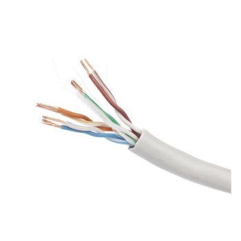 Gembird UTP stranded cable, cat. 5e, AWG 24, CCA, 100m, gray