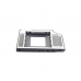 Gembird Slim Mounting frame for SATA  2,5'' drive to 5.25'' bay, 12mm
