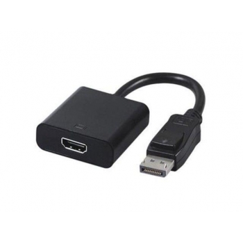 Gembird Displayport male to HDMI female adapter, 10cm, black