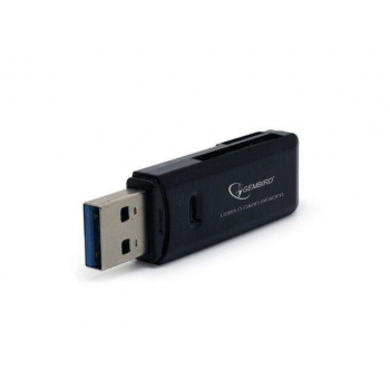 Gembird compact USB 3.0 SD/MicroSD Card Reader, blister