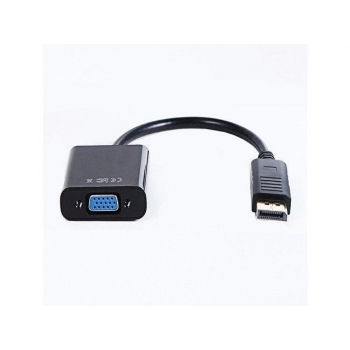 Gembird adapter displayport 1.1->VGA, on cable, black