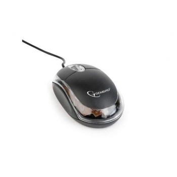 Mouse Gembird Optic 3 Butoane 1000dpi USB MUS-U-01-BKT