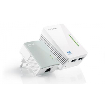TP-Link TL-WPA4220 KIT 300Mbps AV500 WiFi Powerline Extender (Twin Pack)