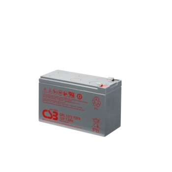 CSB rechargeable battery GP1272 F2 12V/7.2Ah long life