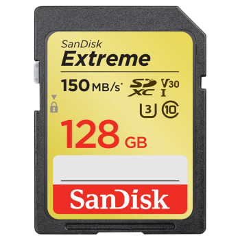 SANDISK Extreme SDXC 128GB V30 150/70 MB/s