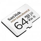 Card memorie SanDisk HIGH ENDURANCE MICROSDHC/64GB CARD WITH ADAPTER SDSQQNR-064G-GN6IA