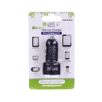 Dual USB 2A ncrctor de main pentru M-Life