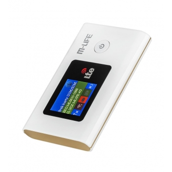4G LTE MODEM/ROUTER M-LIFE MIFI up to 50 Mbp